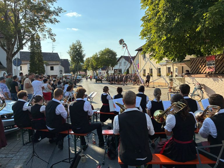 Wenn der Kerwasbaum rollt und die Musik spielt: Pettstadt feiert Tradition und Gemeinschaft!
